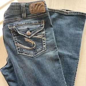 Women’s Silver bootcut jeans
